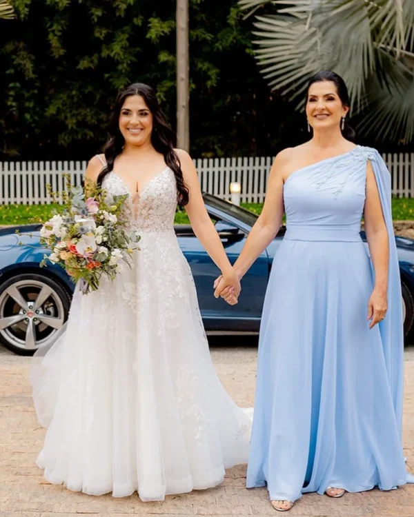 Lirrê vestidos finos vestido mãe da noiva